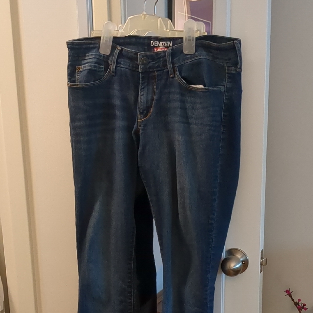 Denizen from Levi's Blue Straight Leg Jeans